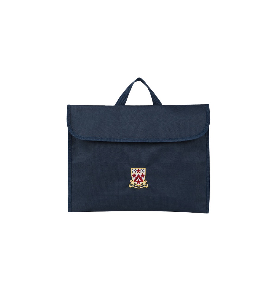Navy Book Bag